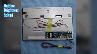 10.1인치 고휘도 실외 LCD 패널