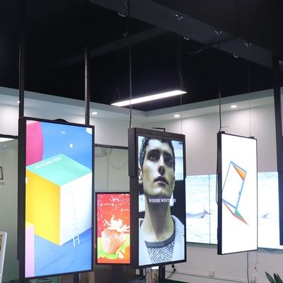 좁은 가는 베젤 LCD 디스플레이 49 인치 LCD 창 모니터 조용한 냉각