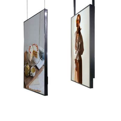높은 밝기 광고 창 LCD 디스플레이 2500 닛 55 인치 좁은 경계