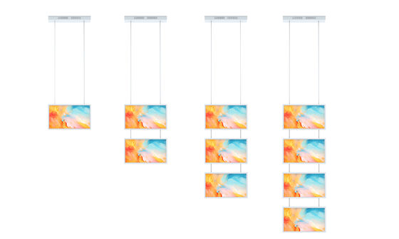 27인치 FHD 윈도우 LCD 디스플레이 2000니트 행잉 마운트